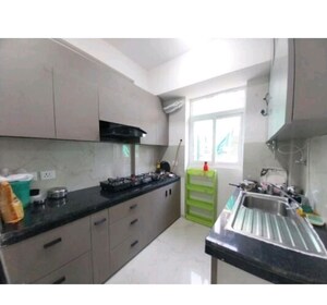 Kitchen in 2.5 BHK Builder Floor at Smart World Gems, Sector 89 – for Rent