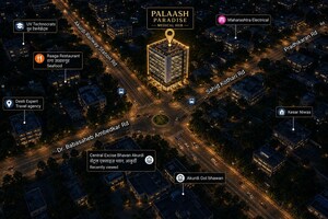  Office Space – Map Location View at Pradhikaran - for Sale