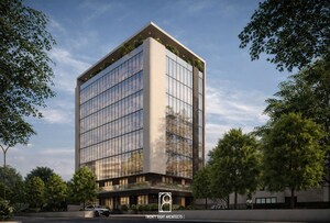  Office Space – Exterior View View at Pradhikaran - for Sale