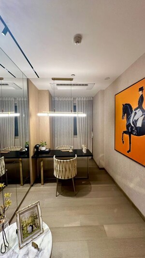 Living Room in 4 BHK Apartment at Worli – for Sale
