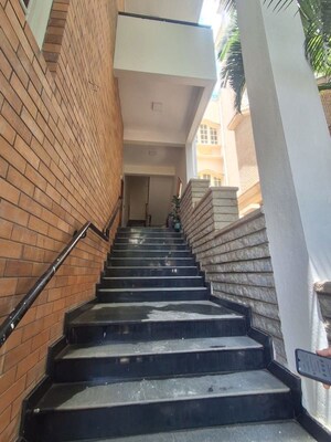 Staircase in 4 BHK Independent House at Rt Nagar – for Rent