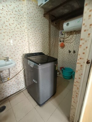Attached Bathroom in 1 BHK Apartment at Crystal Isle Apartment, Goregaon East – for Sale
