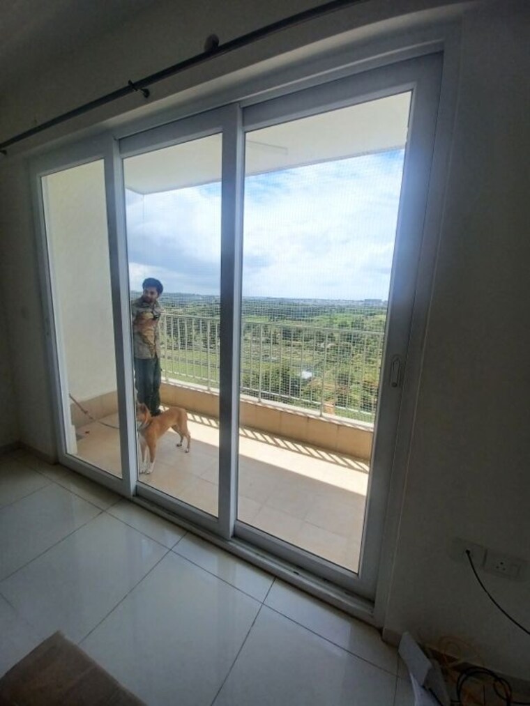 Balcony, godrej-aqua 3 Bedroom 1461 Sq.Ft. Apartment In International Airport Road Bangalore 10777340