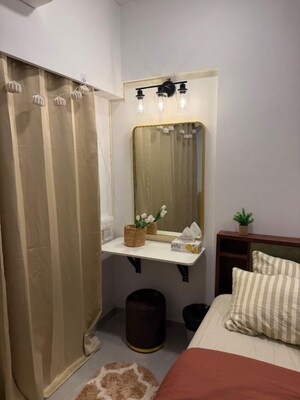 Bathroom in 1 BHK Apartment at Roha Vatika, Kurla East – for Rent