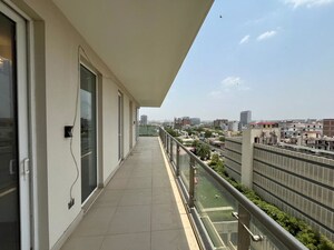 Balcony in 3 BHK Apartment at Mahindra Luminare, Sector 59 – for Rent
