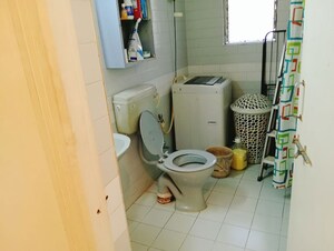 Bathroom in 3 BHK Apartment at Bramhacorp Emerald County, Kondhwa – for Sale