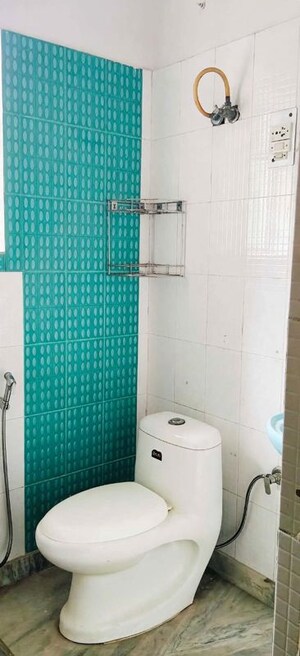 Bathroom in 2 BHK Builder Floor at Neb Sarai – for Rent