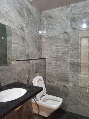 Bathroom in 3 BHK Apartment at Aparna Zenon, Puppalaguda – for Rent