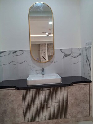 Bathroom in 3 BHK Apartment at Aparna Zenon, Puppalaguda – for Rent