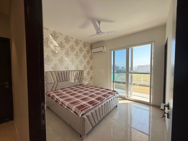 Bedroom, maya-green-lotus-utsav 3 Bedroom 2100 Sq.Ft. Apartment In International Airport Road Zirakpur 10777404