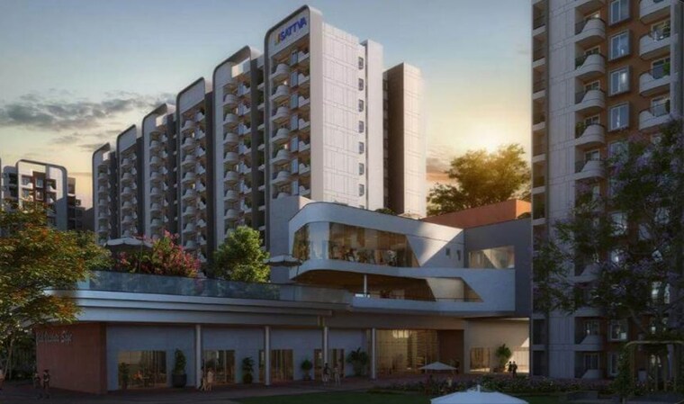 Exterior View, sattva-vasanta-skye 3 Bedroom 1882 Sq.Ft. Apartment In Devanahalli Bangalore 10769273