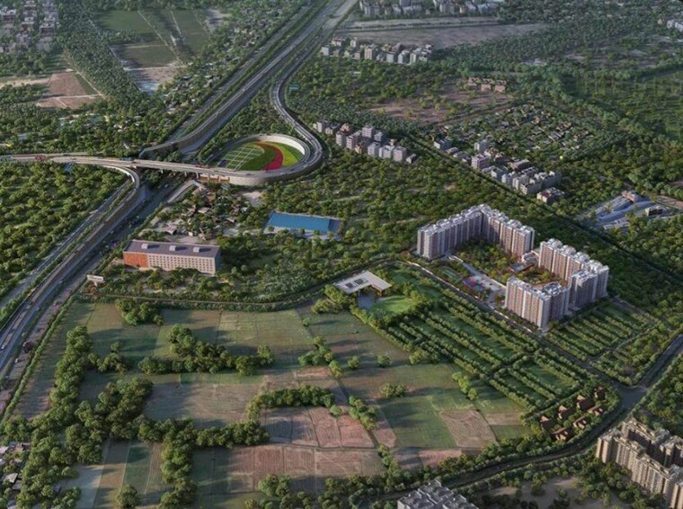 Garden, sattva-vasanta-skye 3 Bedroom 1882 Sq.Ft. Apartment In Devanahalli Bangalore 10769273
