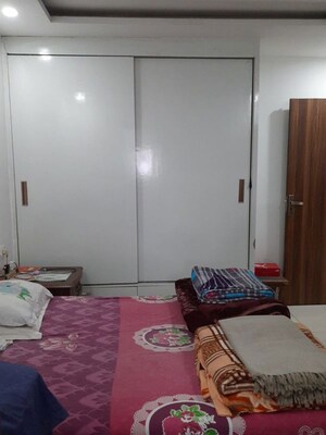 Bedroom in 3 BHK Builder Floor at Motia Blue Ridge, Dhakoli – for Sale