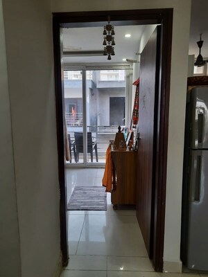 Building Lobby in 3 BHK Builder Floor at Motia Blue Ridge, Dhakoli – for Sale