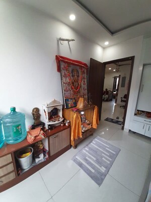 Living Room in 3 BHK Builder Floor at Motia Blue Ridge, Dhakoli – for Sale