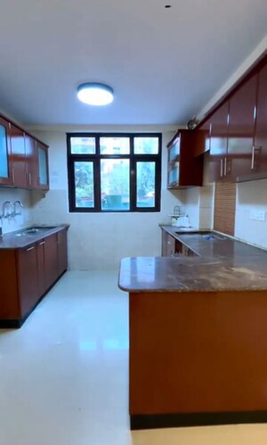 Kitchen in 3 BHK Apartment at Rishabh Platinum, Indrapuram – for Sale