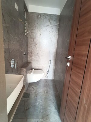 Bathroom in 1 BHK Apartment at Shakti Aura, Ghansoli – for Rent