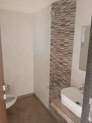 Bathroom in 3 BHK Apartment at Shakti Aura, Ghansoli – for Rent