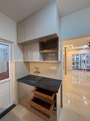 Kitchen in 3 BHK Apartment at Prestige Primrose Hills, Banashankari 6th Stage – for Rent