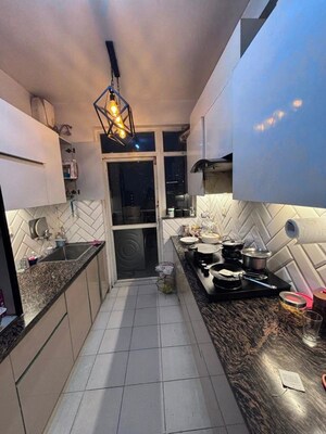Kitchen in 2.5 BHK Apartment at BPTP Mansions, Sector 66 – for Rent