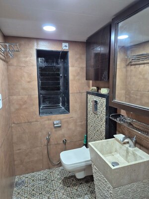 Attached Bathroom in 1 BHK Apartment at Breach Candy – for Rent