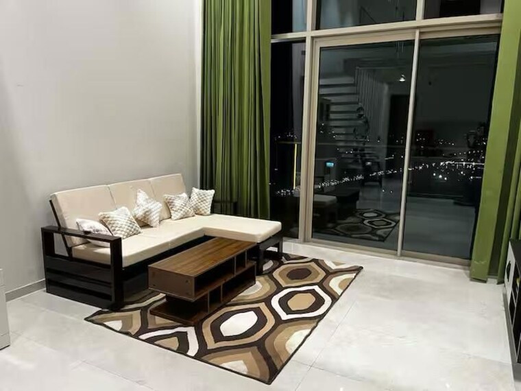 Living Room, m3m-corner-walk Studio 944 Sq.Ft. Apartment In Sector 74 Gurgaon 10777549