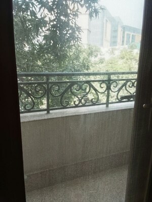 Balcony in 4 BHK Builder Floor at Safdarjung Enclave – for Rent