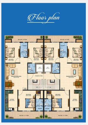 Floor Plan in  Builder Floor at Sector 110 – for Sale