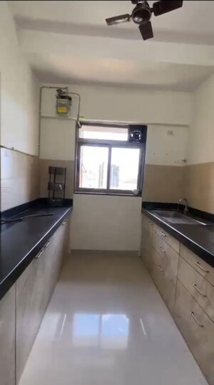 Kitchen in 2.5 BHK Apartment at Lodha Tiara, Ghodbunder Road – for Rent
