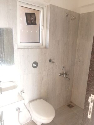 Bathroom in 3 BHK Apartment at Shakti Aura, Ghansoli – for Rent