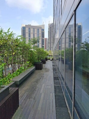 Balcony in  Office Space at Lodha Supremus Worli, Worli – for Rent