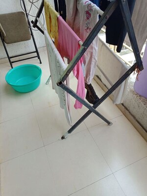 Balcony in 2 BHK Apartment at Concret Sai Saakshaat, Kharghar – for Rent