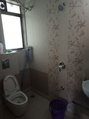 Bathroom in 2 BHK Apartment at Concret Sai Saakshaat, Kharghar – for Rent