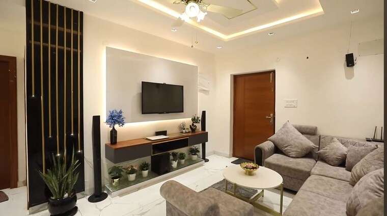 Living Room, amigo-united-avenues 3 Bedroom 2100 Sq.Ft. Apartment In Narsingi Hyderabad 10777842
