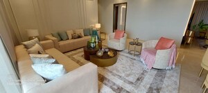 Living Room in 4 BHK Apartment at Piramal Aranya Avyan, Byculla – for Rent