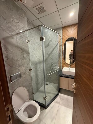Bathroom in 3.5 BHK Builder Floor at NKV Golden Avenue, Sohna Sector 35 – for Sale