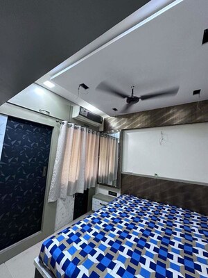 Bedroom in 1 BHK Apartment at Neel Sidhi Anexo, Ghansoli – for Rent