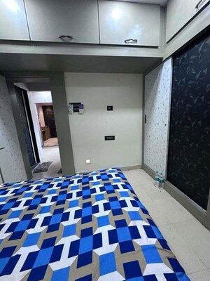 Bedroom in 1 BHK Apartment at Neel Sidhi Anexo, Ghansoli – for Rent