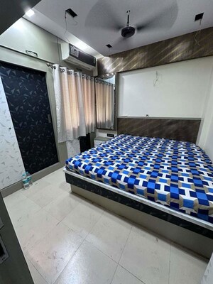 Bedroom in 1 BHK Apartment at Neel Sidhi Anexo, Ghansoli – for Rent