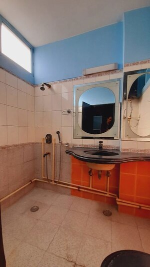 Bathroom in 3 BHK Builder Floor at Greater Kailash ii – for Rent