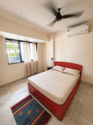 Bedroom in 2 BHK Apartment at Wild Wood Park, Versova – for Rent
