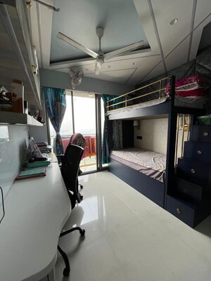 Bedroom in 2 BHK Apartment at Neel Sidhi Anexo, Ghansoli – for Rent