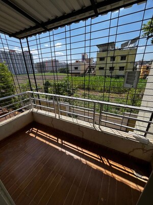 Balcony in 2 BHK Apartment at Krisala Krisanta Skyline, Dehu Road – for Rent