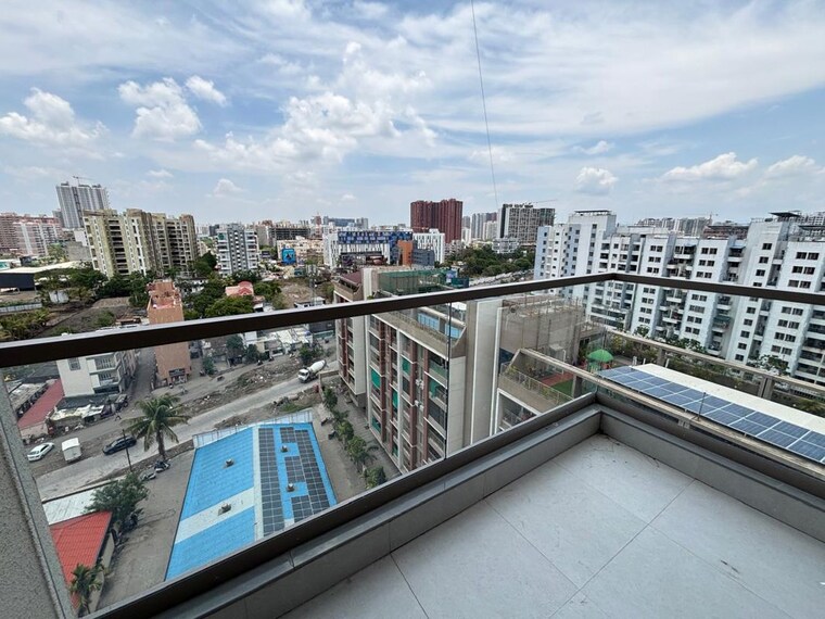 Balcony, divine-palm-springs 2 Bedroom 825 Sq.Ft. Apartment In Wakad Pune 10777998