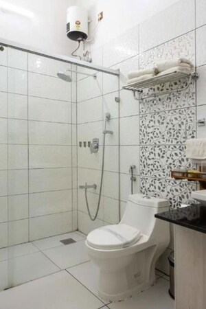 Bathroom in 2 BHK Apartment at Ganga Nagar – for Sale