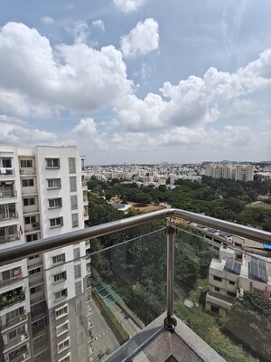 Balcony in 3 BHK Apartment at Purvi Enclave, Kaggadasapura – for Sale