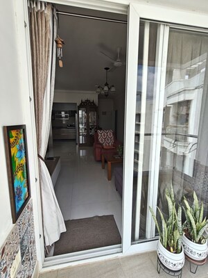 Balcony in 3 BHK Apartment at Purvi Enclave, Kaggadasapura – for Sale