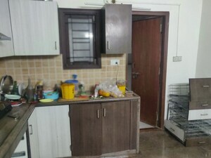 Kitchen in 3 BHK Apartment at Hill View Banjara Hills, Banjara Hills – for Rent