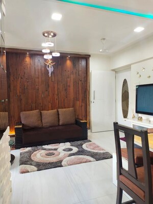 Bedroom in 2 BHK Apartment at Neelkanth Sunberry Ghansoli, Ghansoli – for Rent