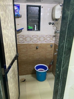 Bathroom in 2 BHK Apartment at Neelkanth Sunberry Ghansoli, Ghansoli – for Rent